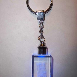 水晶钥匙扣