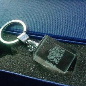 水晶钥匙扣